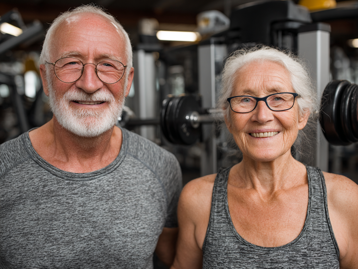 Група людей практикує йогу на природі